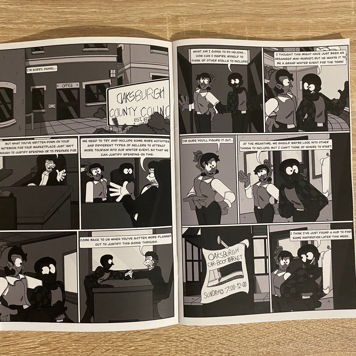 The Hidden Tales of Oaksburgh: Car Boot Marketplace (Issue #2)