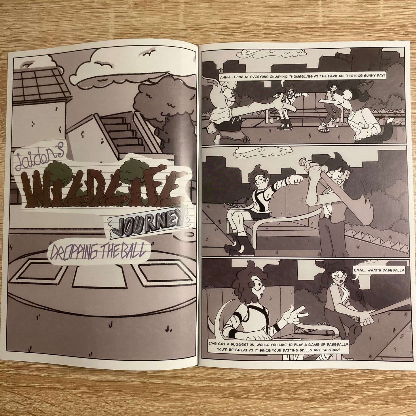 Jaiden’s Wildlife Journey: Dropping the Ball (Issue #2)