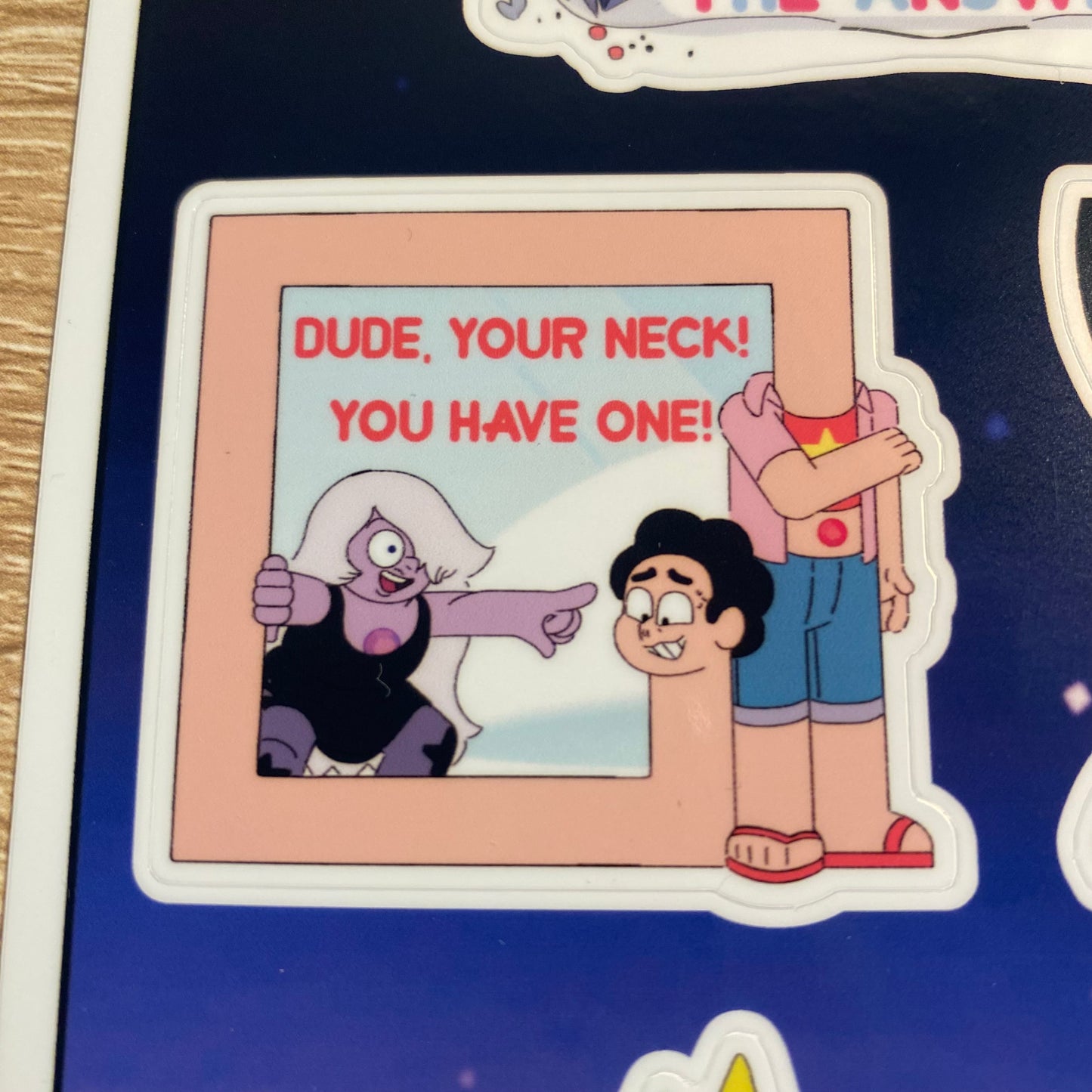 Peace and Love on the Planet Earth (Sticker Pack)