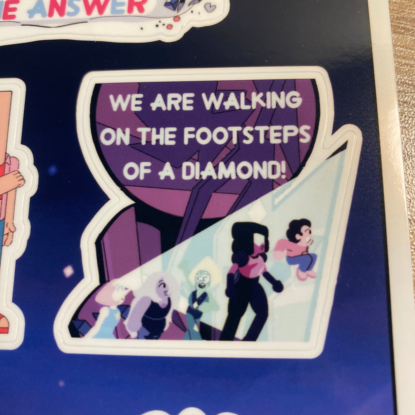 Peace and Love on the Planet Earth (Sticker Pack)