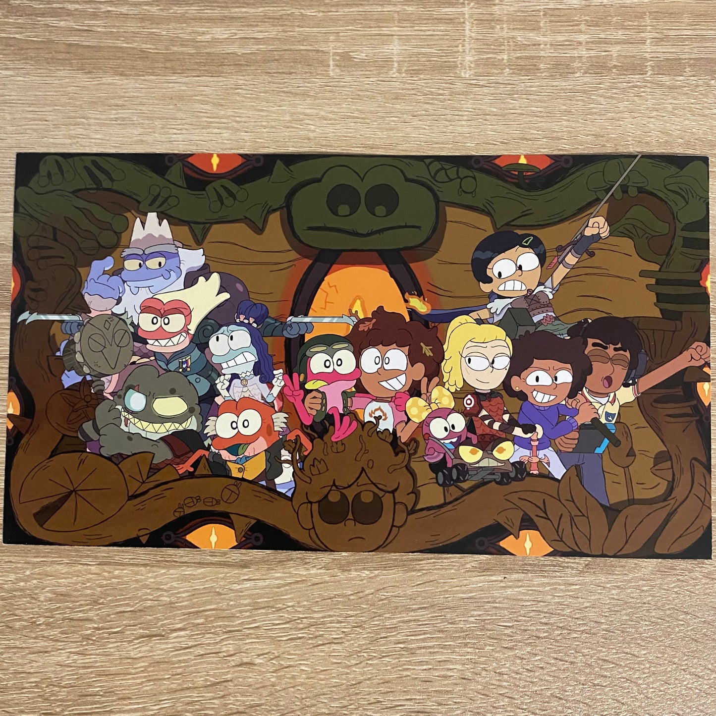 Teen Girl in a Frog World