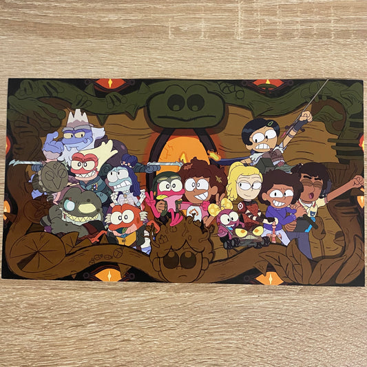 Teen Girl in a Frog World