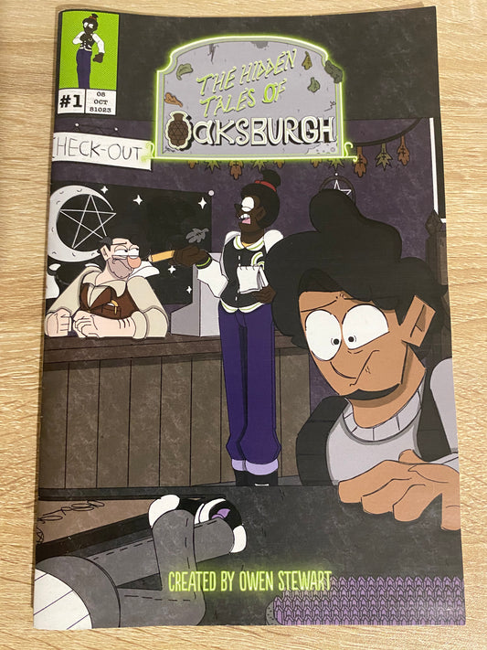 The Hidden Tales of Oaksburgh: Clues from The Curator's Curiosities (Issue #1)